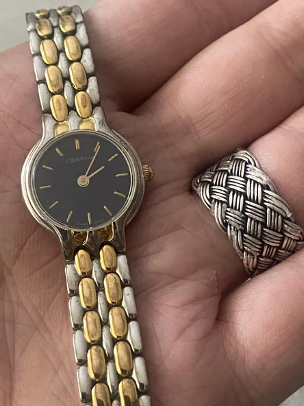 Certina 22,5mm Çelik Kordon Kadın Kol Saati 323 2102 24 2.El