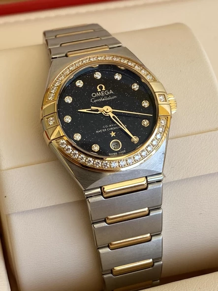 Omega Constellation Co-Axial Master Chronometer 29mm Kadın Kol Saati 13125292053001 - 6
