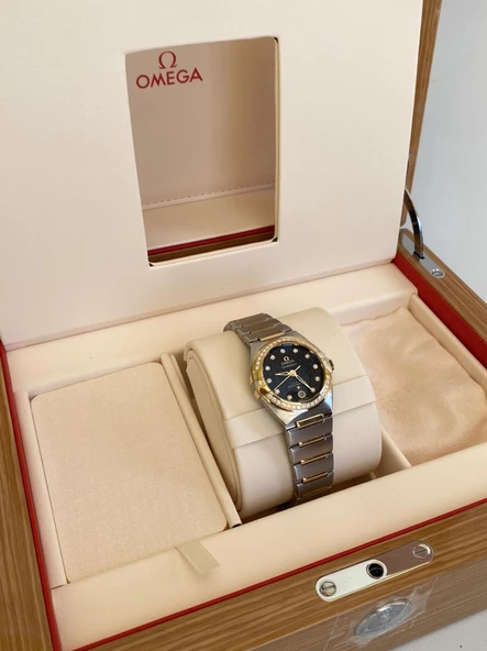 Omega Constellation Co-Axial Master Chronometer 29mm Kadın Kol Saati 13125292053001 - 8