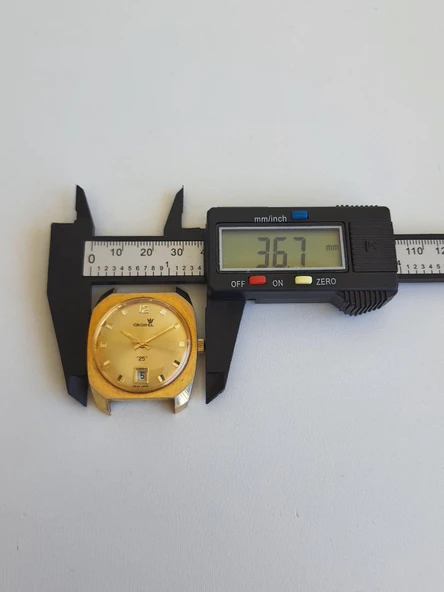 Cronel 25 34mm Vintage Kol Saati (Kordonsuz) 2. El - Resim 7