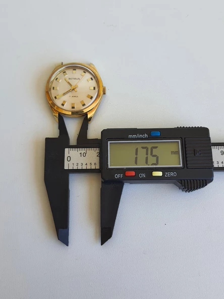 Benrus 35mm Vintage Kol Saati (Kordonsuz) 2. El - Resim 6