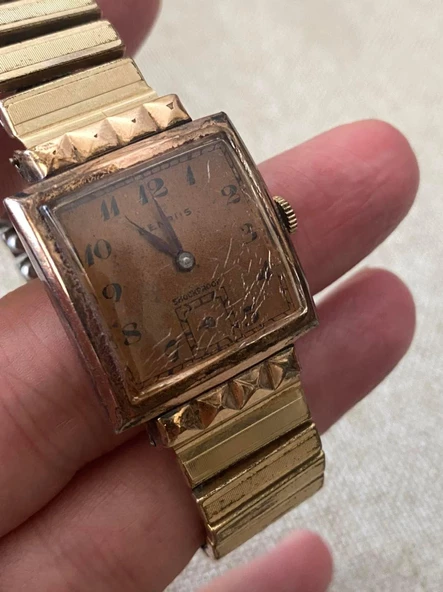 Benrus 25 mm Çelik Kordon Vintage Kadın Kol Saati 2. El - 2