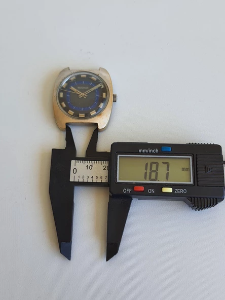 Benrus 38,5mm Vintage Kol Saati (Kordonsuz) 2. El - Resim 7