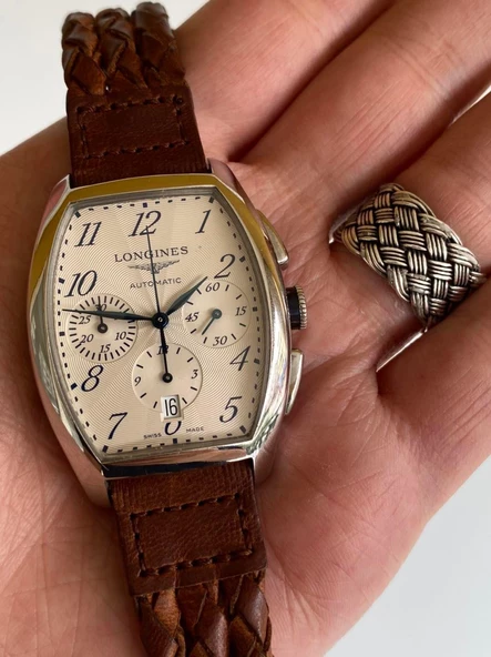 Longines Evidenza Deri Kordon Erkek Kol Saati L2.643.4 2. El - 9