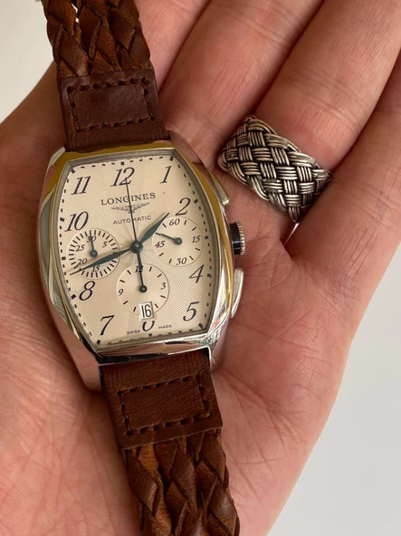 Longines Evidenza Deri Kordon Erkek Kol Saati L2.643.4 2. El - 2