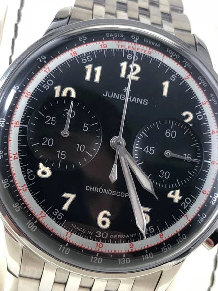Junghans Meister Telemeter 41mm Çelik Kordon Erkek Kol Saati 027/3381 - 3