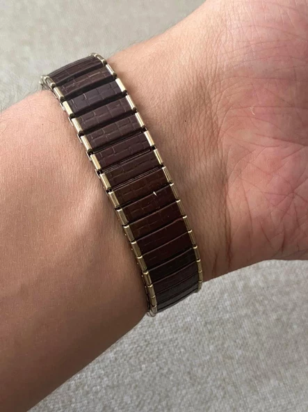 Revue 36 mm Çelik Kordon Vintage Erkek Kol Saati 2. El - Resim 9