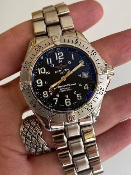 Breitling Superocean 40mm Çelik Kordon Erkek Kol Saati A17340 2. El ürün görseli
