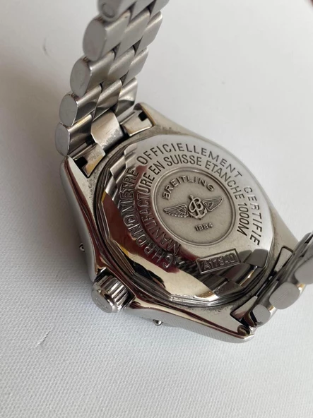 Breitling Superocean 40mm Çelik Kordon Erkek Kol Saati A17340 2. El - Resim 6