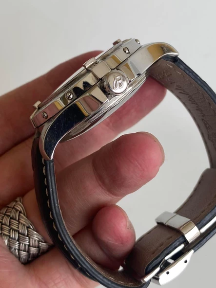 Breitling Superocean 44mm Deri Kordon Erkek Kol Saati A17390 2. El - 9