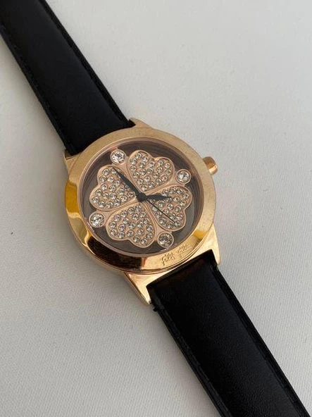 Folli Follie WF0R057SS 39mm Deri Kordon Taşlı Kadın Kol Saati ürün görseli