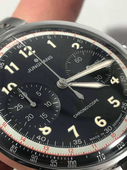 Junghans Meister Telemeter 41mm Çelik Kordon Erkek Kol Saati 027/3381 - 4