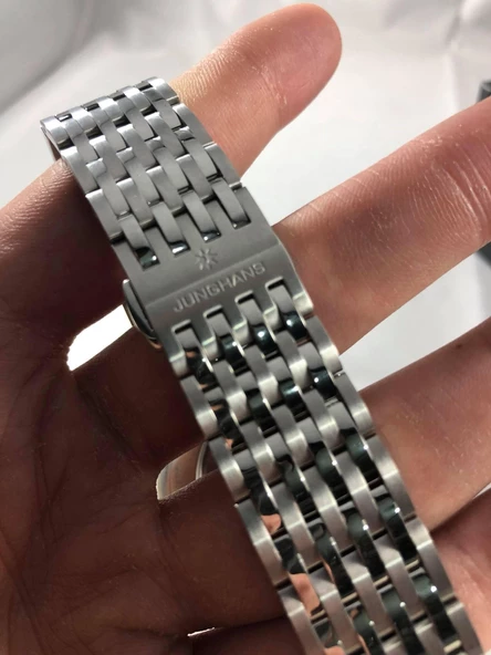 Junghans Meister 41mm Çelik Kordon Erkek Kol Saati 027/4528 - Resim 8