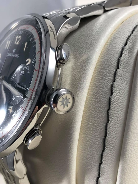 Junghans Meister Telemeter 41mm Çelik Kordon Erkek Kol Saati 027/3381 - 8