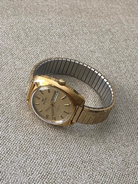 Waltham 39 mm Çelik Kordon Vintage Erkek Kol Saati 2. El - 7