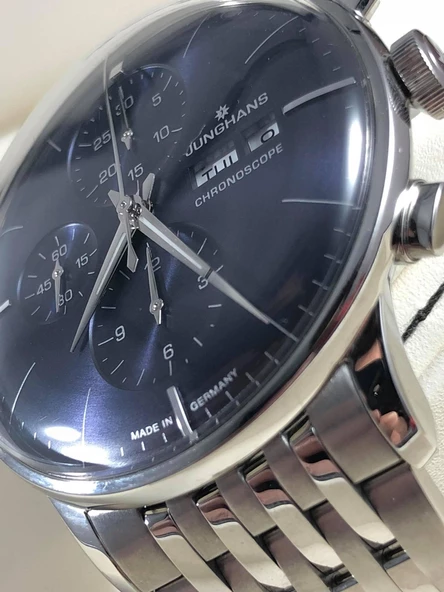 Junghans Meister 41mm Çelik Kordon Erkek Kol Saati 027/4528 - Resim 9