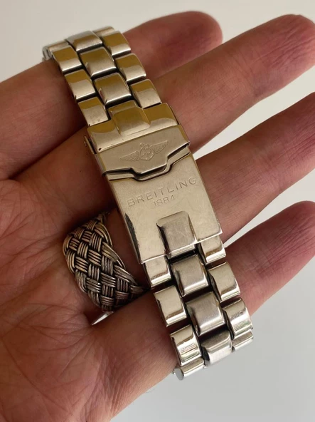 Breitling Superocean 40mm Çelik Kordon Erkek Kol Saati A17340 2. El - Resim 5