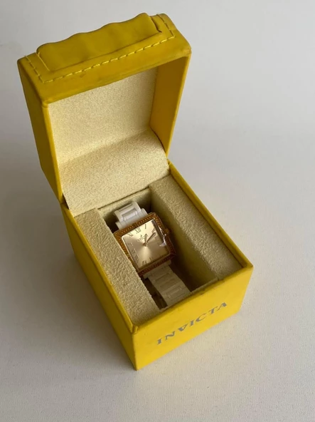 Invicta 14902 33mm Seramik Kordon Kadın Kol Saati - 8