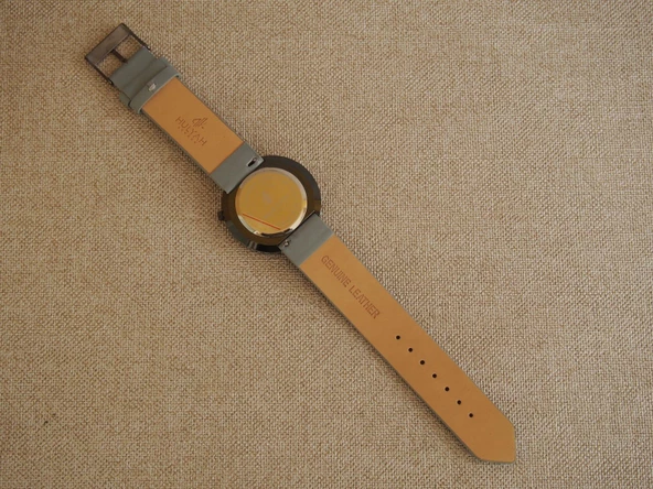 Hulyah London Arapça Deri Kordon Kol Saati 40mm A02 - 4