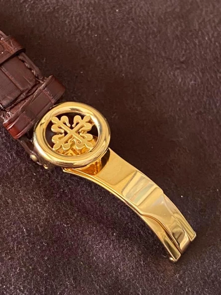 Patek Philippe Chronograph 18K Altın Erkek Kol Saati 5170J-001 - 9