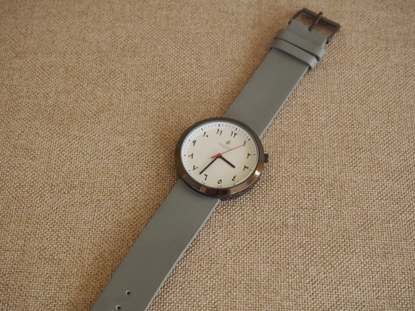 Hulyah London Arapça Deri Kordon Kol Saati 40mm A02 - 2