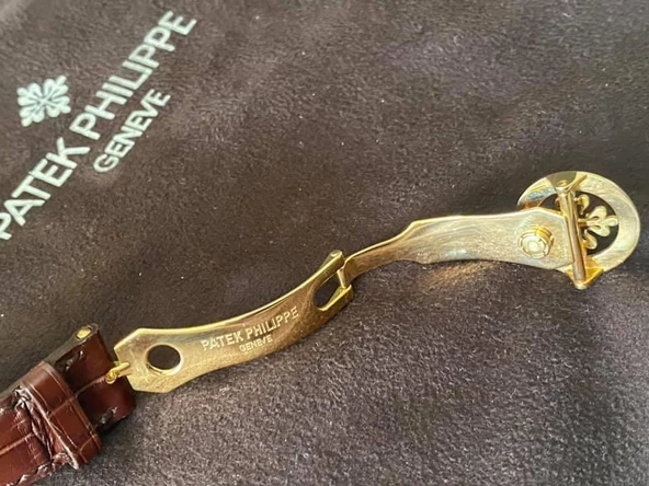 Patek Philippe Chronograph 18K Altın Erkek Kol Saati 5170J-001 - 7