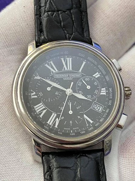 Frederique Constant Deri Kordon Erkek Kol Saati 2.El