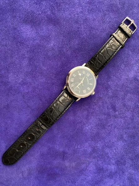 Raymond Weil 2839 Mehtaplı Deri Kordon Erkek Kol Saati 2. El - Resim 10