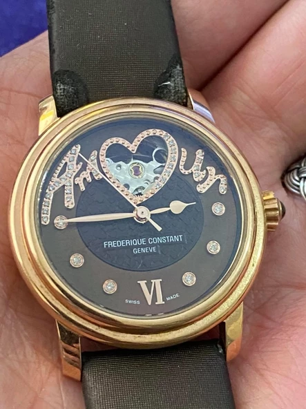 Frederique Constant FC-310CSQ2P4 Deri Kordon Kadın Kol Saati 2.El - 3