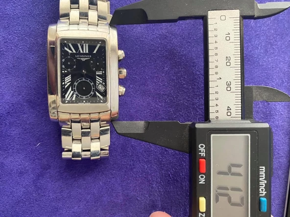 Longines Dolcevita Çelik Kordon Erkek Kol Saati 2.El - Resim 6