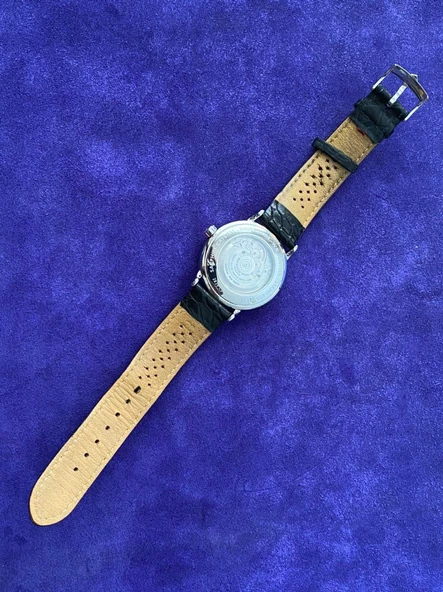 Raymond Weil 2839 Mehtaplı Deri Kordon Erkek Kol Saati 2. El - Resim 4