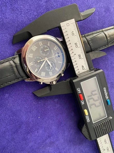 Raymond Weil 4476 Deri Kordon Erkek Kol Saati 2.El - Resim 7