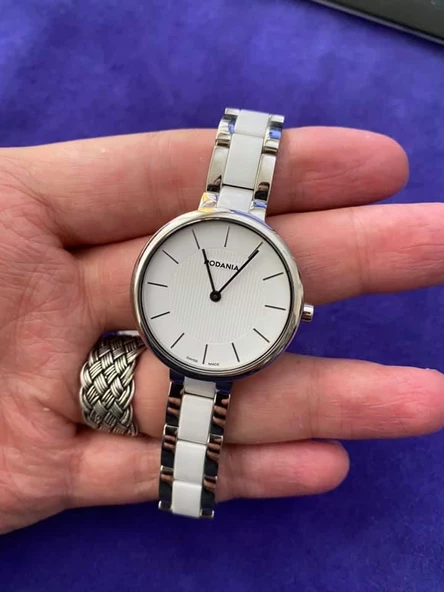 Rodania 25115.40 32mm Seramik Kordon Kadın Kol Saati - 2