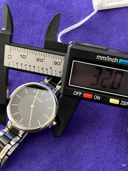 Rodania 25115.46 32mm Seramik Kordon Kadın Kol Saati - 5