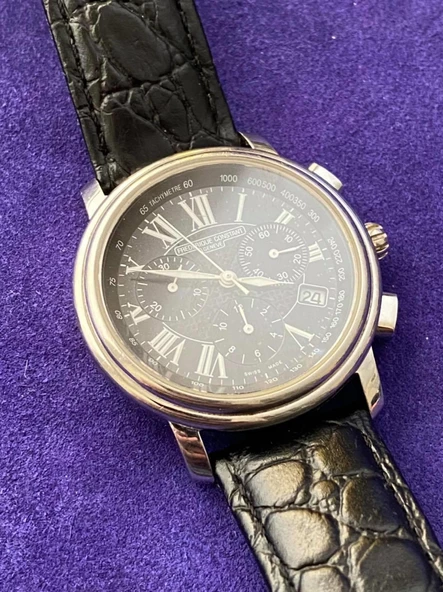 Frederique Constant Deri Kordon Erkek Kol Saati 2.El - 9