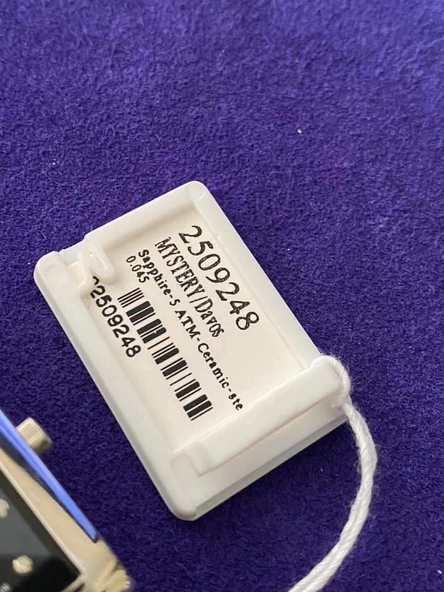 Rodania Davos 31x20mm Seramik Kordon Pırlantalı Kadın Kol Saati 25092.48 - 5