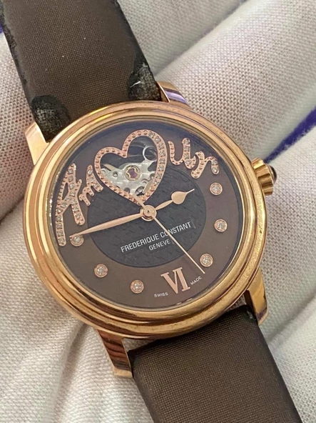 Frederique Constant FC-310CSQ2P4 Deri Kordon Kadın Kol Saati 2.El