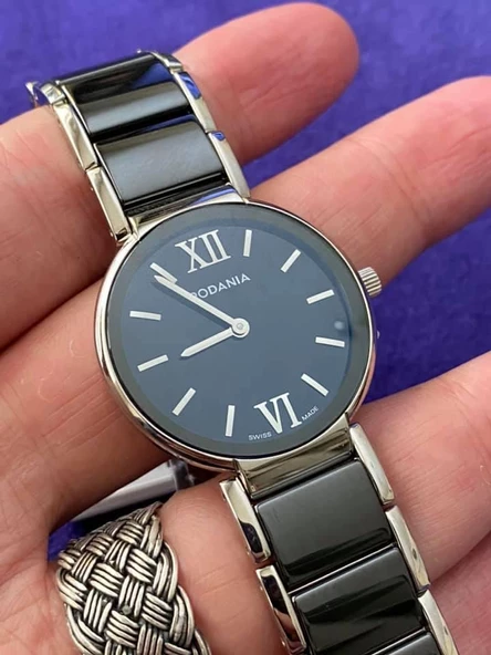 Rodania 25062.46 30mm Seramik Kordon Kadın Kol Saati - 2
