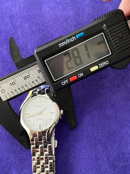 Rodania Milano 28mm Çelik Kordon Kadın Kol Saati 25134.40 - 5