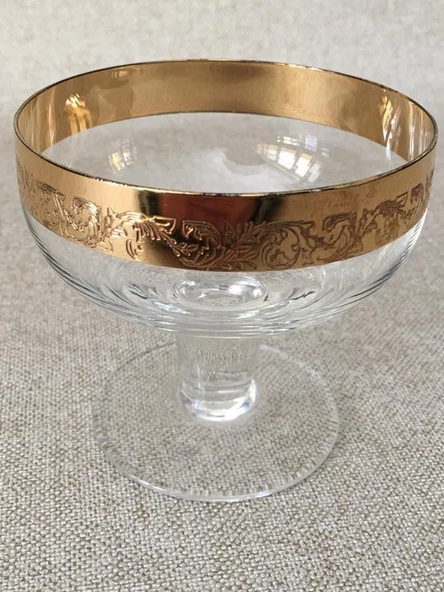 1980’ler Avrupa Vintage Kristal Kadeh 8.50 cm - 3