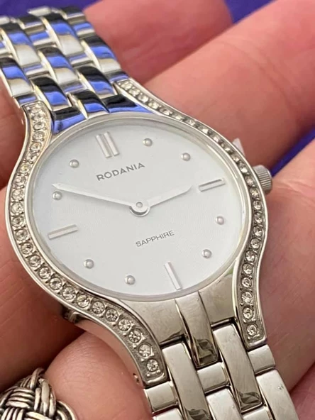 Rodania Milano 28mm Çelik Kordon Kadın Kol Saati 25133.40 - Resim 5