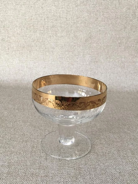 1980’ler Avrupa Vintage Kristal Kadeh 8.50 cm - 6