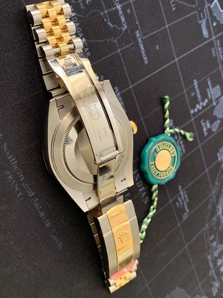 Rolex 126333 Datejust Altın Çelik Pırlantalı Kol Saati - 6