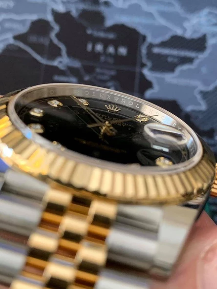 Rolex 126333 Datejust Altın Çelik Pırlantalı Kol Saati - 7