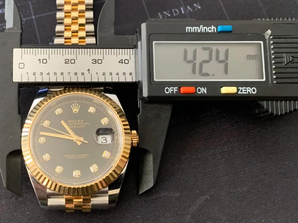 Rolex 126333 Datejust Altın Çelik Pırlantalı Kol Saati - 5