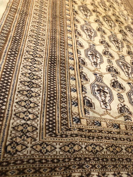 ANTİK İRAN ORYANTAL EL DOKUMASI YÜN HALI 170x111cm 1.89m2 - 12