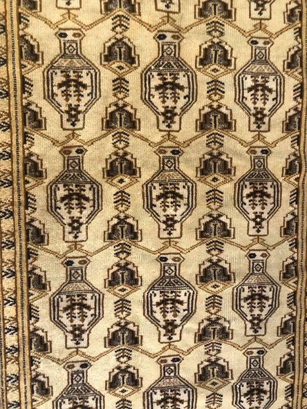 ANTİK İRAN ORYANTAL EL DOKUMASI YÜN HALI 170x111cm 1.89m2 - 7
