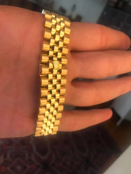 Rolex Datejust 16018 36 mm Full Altın Erkek Kol Saati - 7