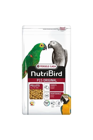 Nutribird P15 Original Papağan Pelet Yem 1 Kg