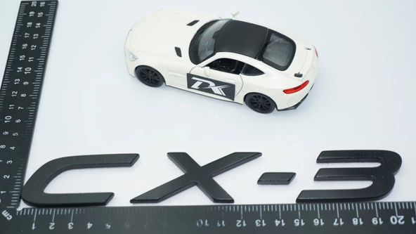 DK Tuning Mazda CX-3 Yeni Nesil Siyah ABS 3M Bagaj Yazı Logo - 2